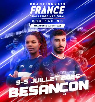 Challenge national, <abbr>BMX</abbr> racing, 3-5&nbsp;juillet&nbsp;2026