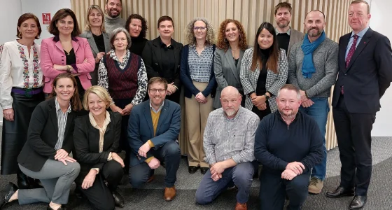 Photo des anciens collaborateurs du With You Fund