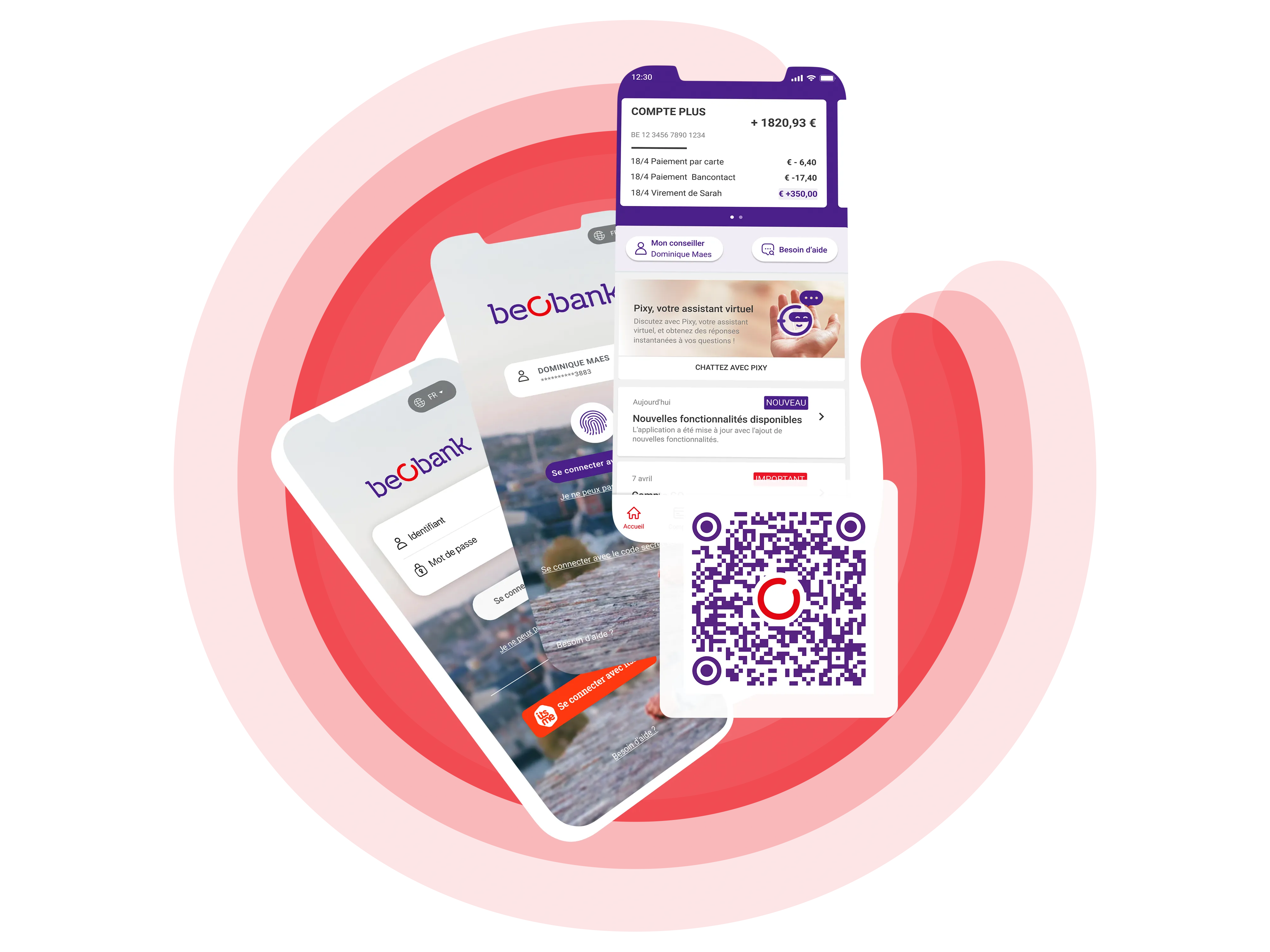 QR code Beobank Mobile