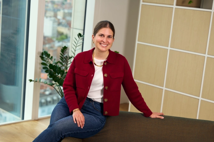 Caroline Macanjo, digital specialist bij Beobank