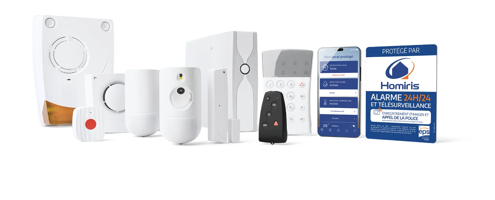 Matérial système d'alarme