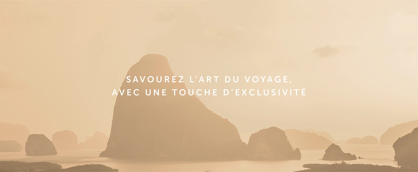 Savourez l'art du voyage avec une touche d'exclusivité