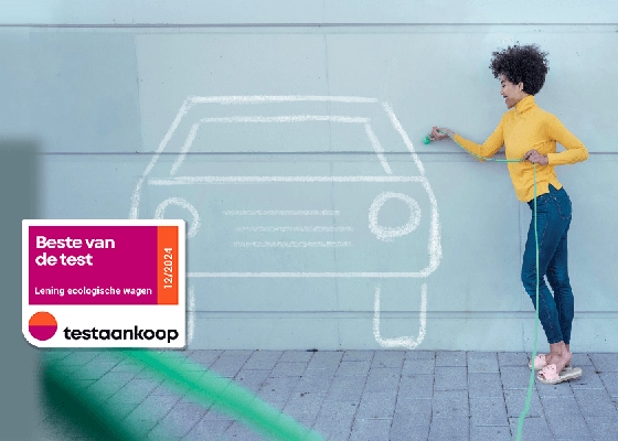 Beste van de test Lening ecologische wagen 12/2024 bij test aankoop