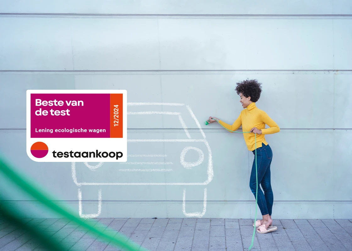 Beste van de test Lening ecologische wagen 12/2024 bij test aankoop