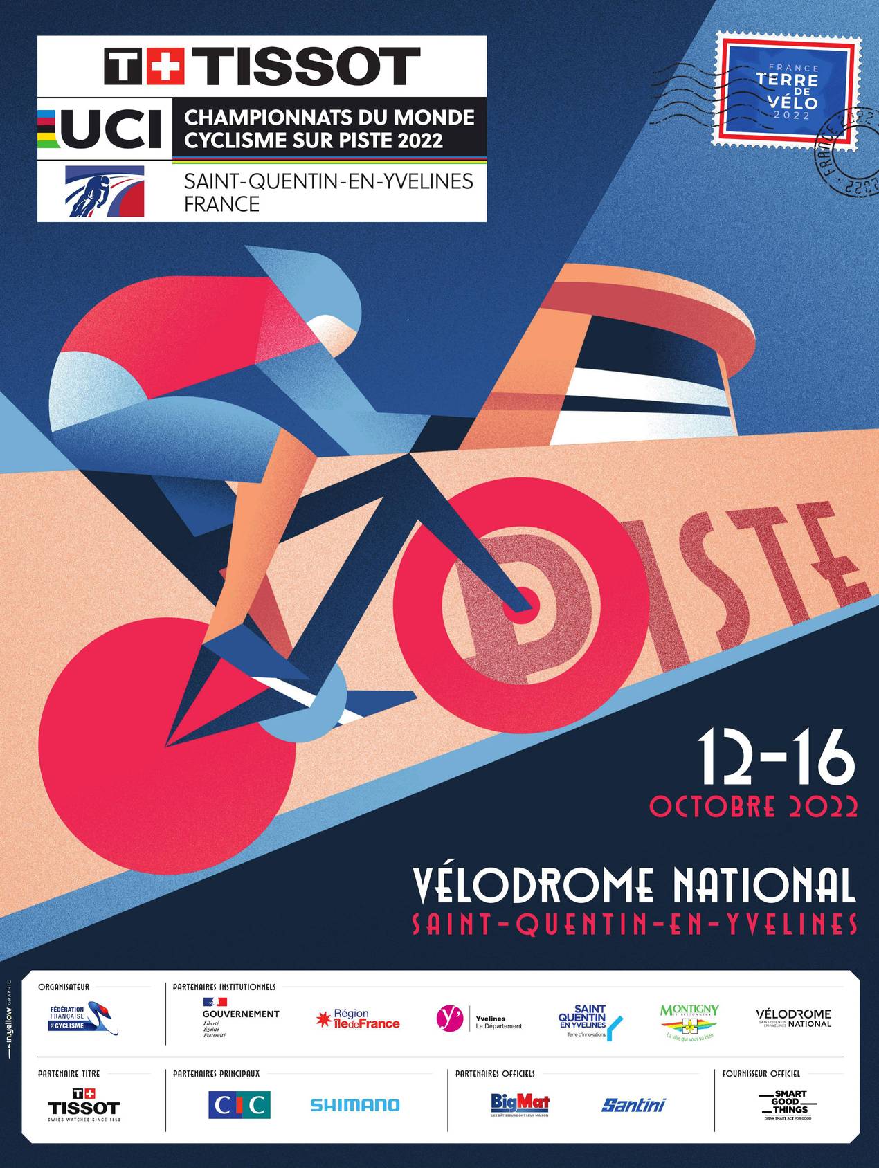 Championnats du Monde Piste UCI Tissot du 12 au 16 octobre