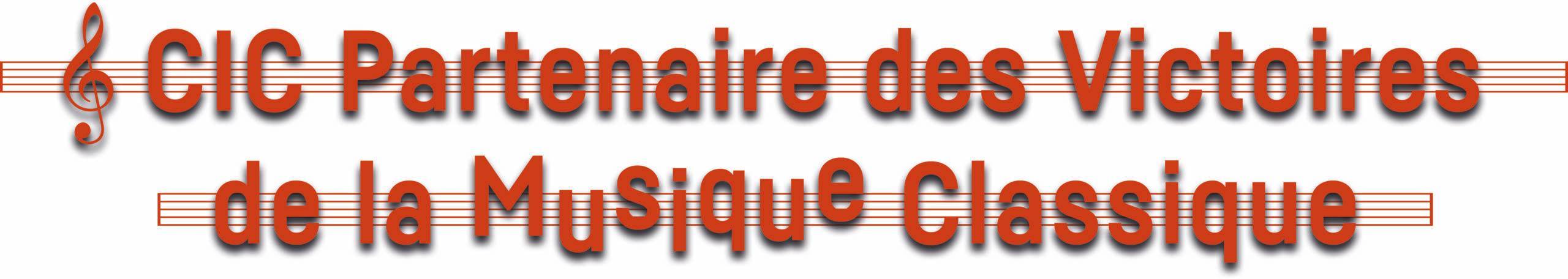 CIC Partenaire des Victoires de la Musique Classique