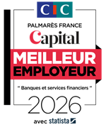 Palmarès France Capital - Meilleur Employeur 2026 en Banques et services financiers - Avec Statista