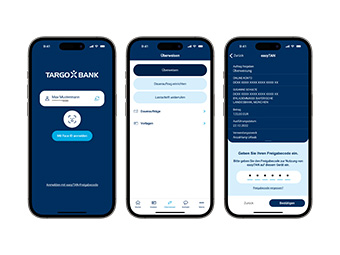 Lernen Sie die TARGOBANK Banking-App kennen