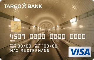 TARGOBANK VISA Premium-Karte, Motiv: Kunst 1