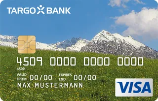 TARGOBANK VISA Premium-Karte, Motiv: Bergpanorama