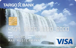 TARGOBANK VISA Premium-Karte, Motiv: Wasserfall