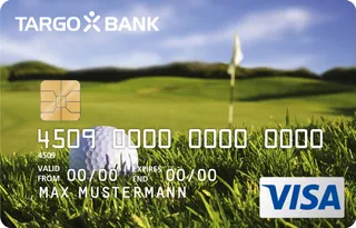 TARGOBANK VISA Premium-Karte, Motiv: Golf