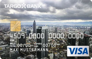 TARGOBANK VISA Premium-Karte, Motiv: Frankfurt