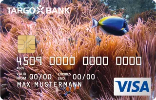TARGOBANK VISA Premium-Karte, Motiv: Fisch
